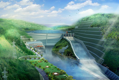 阳原老挝南塔河1号水电站项目